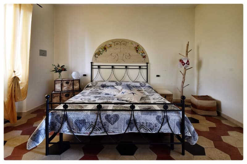 Camera La Romantica con dettagli romantici